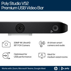 HP Studio V52 Usb Video Bar – USB video bar